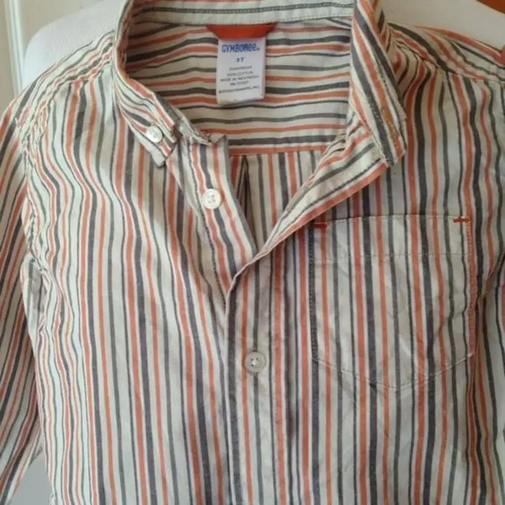 GYMBOREE TODDLER button down collared oxford shirt EUC